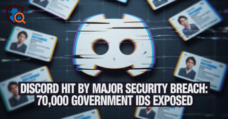 Discord Data Breach Exposes 70,000 Users’ Government IDs