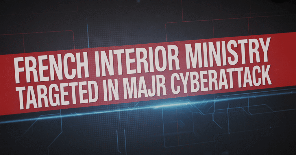 French Interior Ministry Targeted in Major Cyberattack